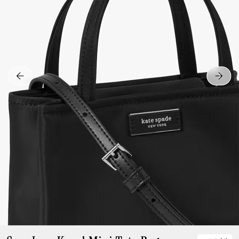 Kate Spade Black Tote Bag - Picture 6 of 10